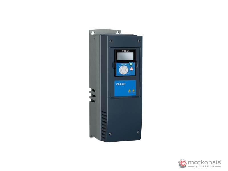 Frekans Knvertörü VACON0100-3L-0016-5-FLOW+FL04+DPAP+DLRU VACON 100 FLOW 380-500 Vac, 16 Amp, IP21