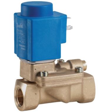 EV224B, Servo-operated 2/2-way solenoid valves for high pressure