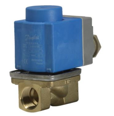 EV227B, Servo-operated 2/2-way solenoid valves