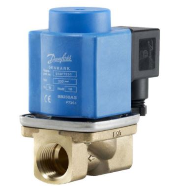 EV251B, Assisted lift operated 2/2-way solenoid valves